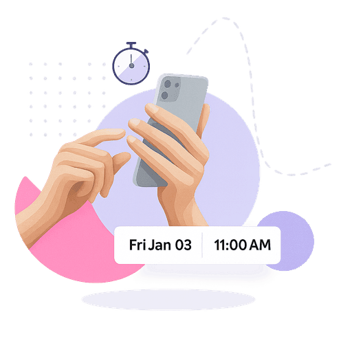 Book online
in 60 seconds
